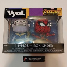 Funko Vynl Marvel Avengers Infinity War Thanos & Iron Spider Vinyl Figure 2-Pack FU30932